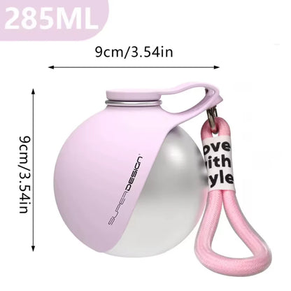 2-in-1 pet water bottle and bowl