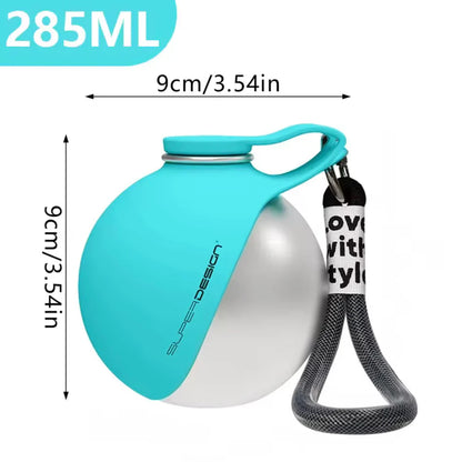 2-in-1 pet water bottle and bowl