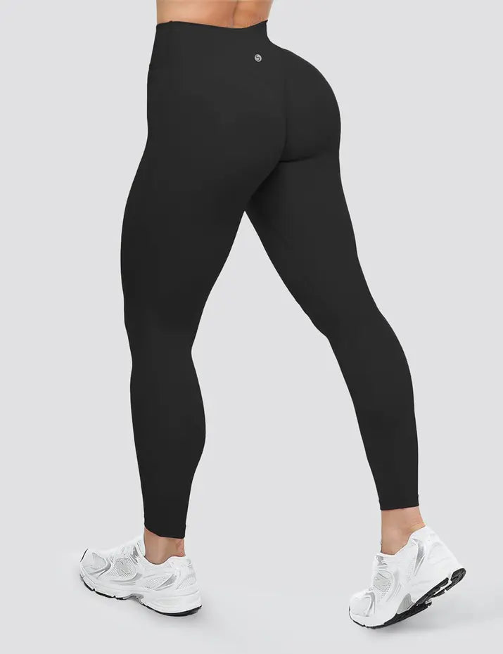 Butt Lifting Leggings for Women shown in black, featuring a flattering and functional design for workouts.