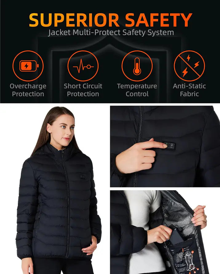 Luré™ Unisex Puffer Heated Jacket