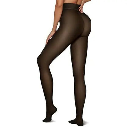 High Waisted Thermal Tights for Women