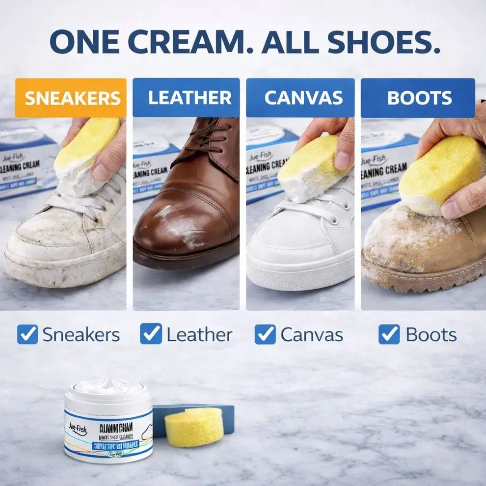 Multi Functional Cleaning Cream for Shoes