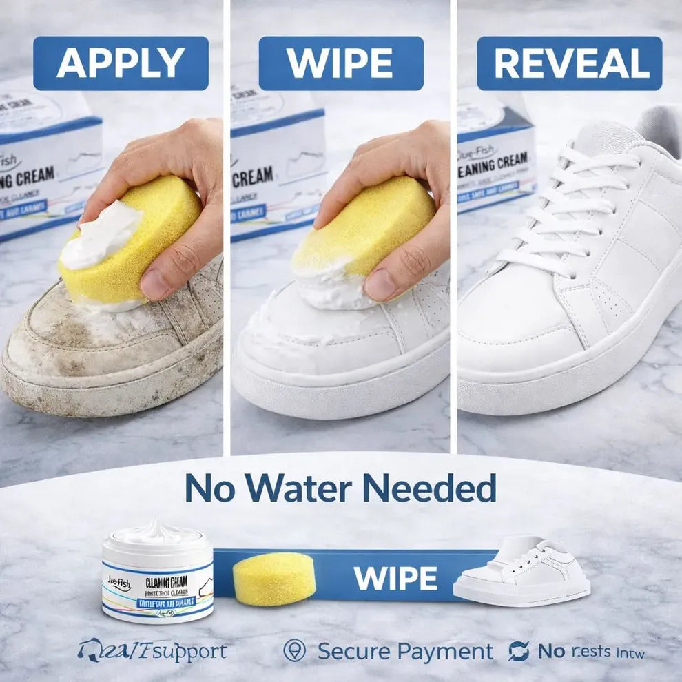 Multi Functional Cleaning Cream for Shoes